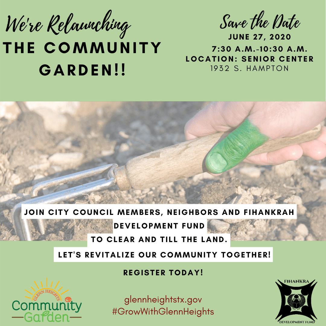 Green Thumb Community Garden GrowWithGlennHeights