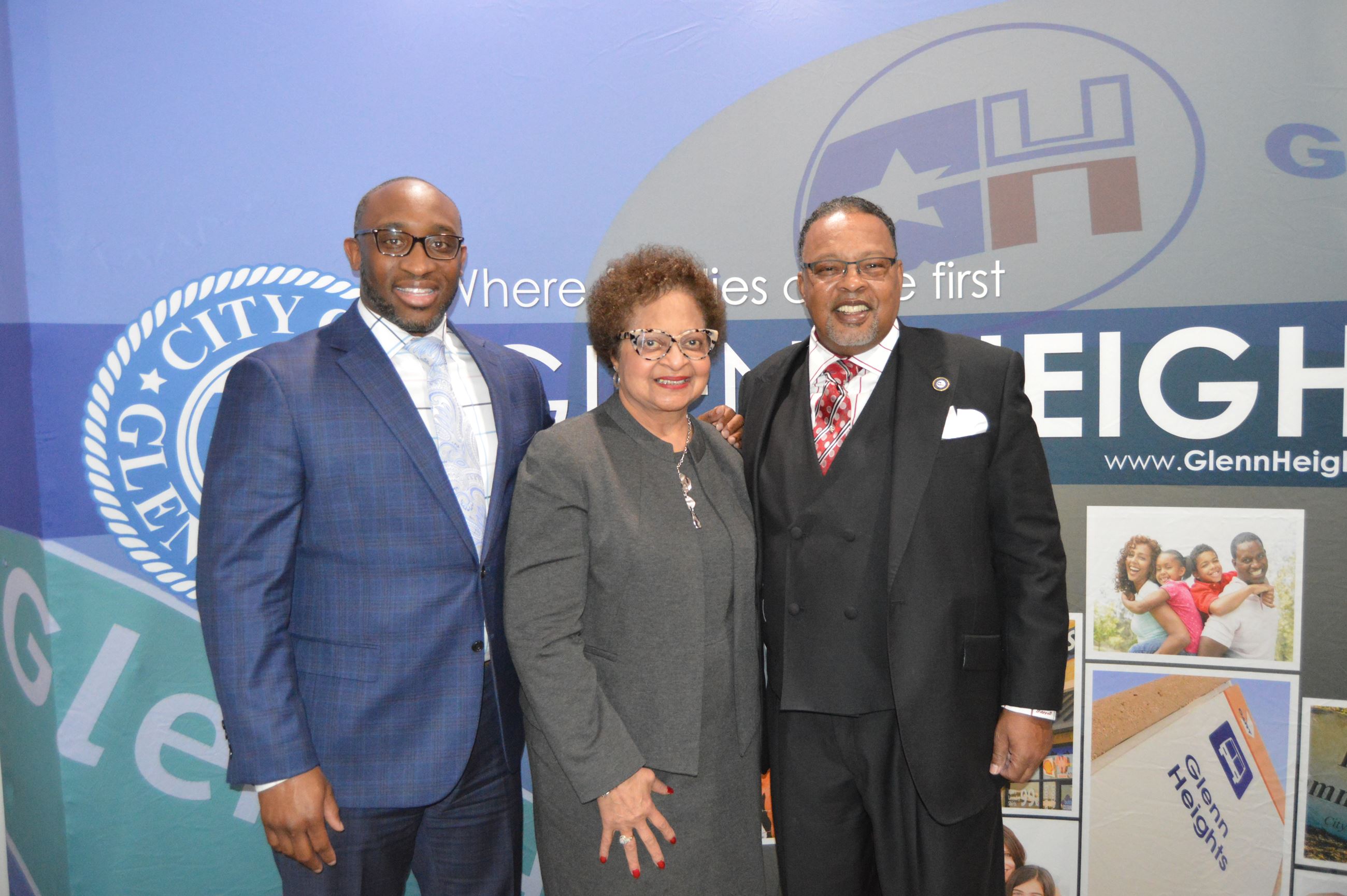 Senior Center Ribbon Cutting f. Mayors