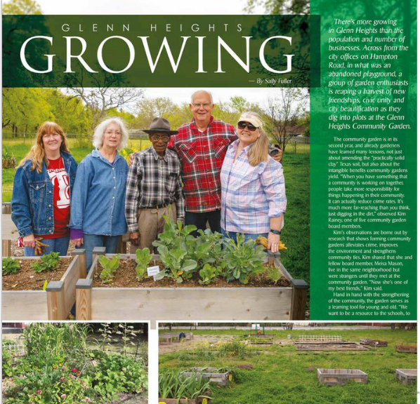 Glenn Heights is Growing Picture from Article